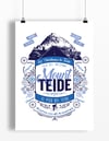 Mount Teide print - A4 or A3
