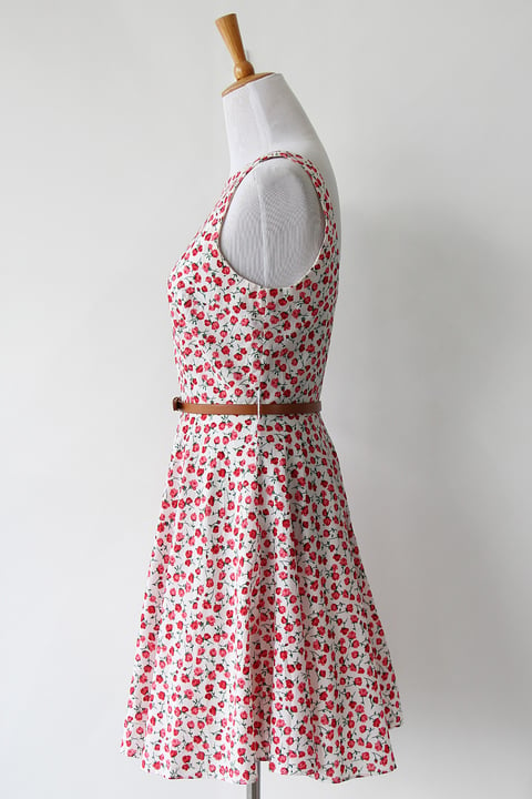 Image of SOLD A Million Roses Dress