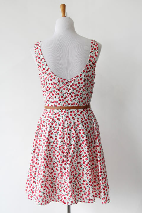 Image of SOLD A Million Roses Dress