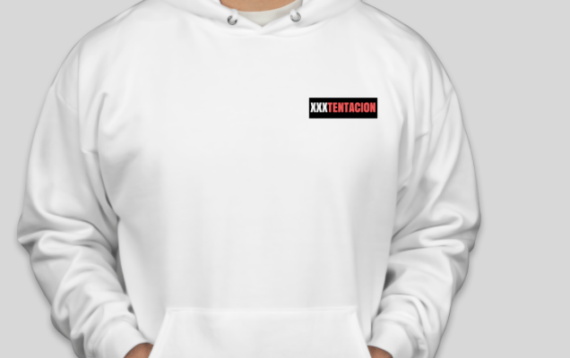 Image of XXXTENTACION WHITE HOODIE