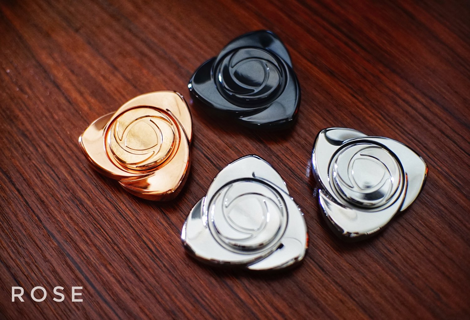 Image of Ultem PEI and standard material Rose hand spinner fidget toys 