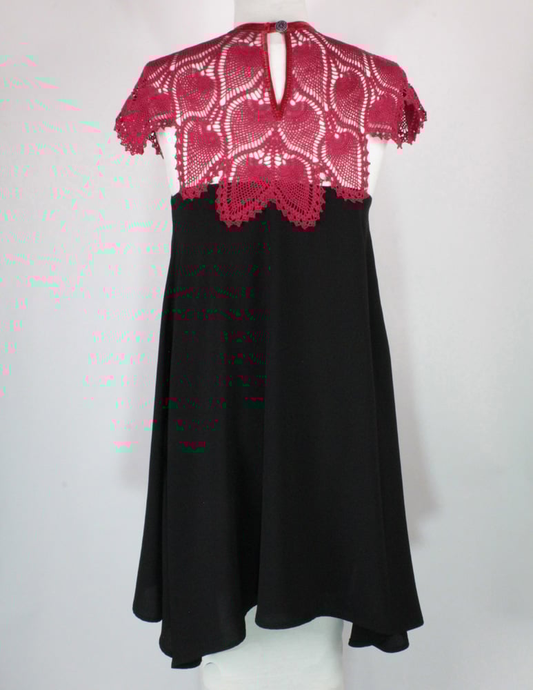 Image of Crimson and Noir Marybeth Dress