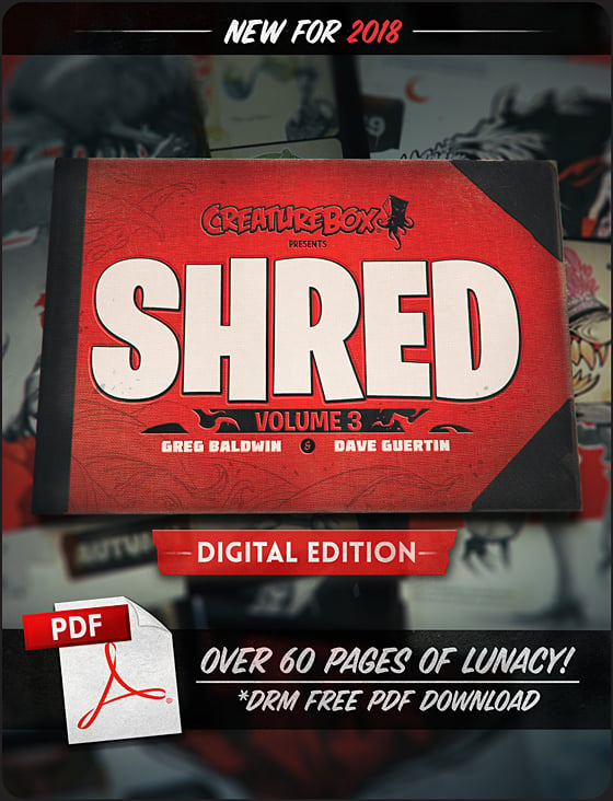 Image of SHRED: Volume 3 Digital Edition