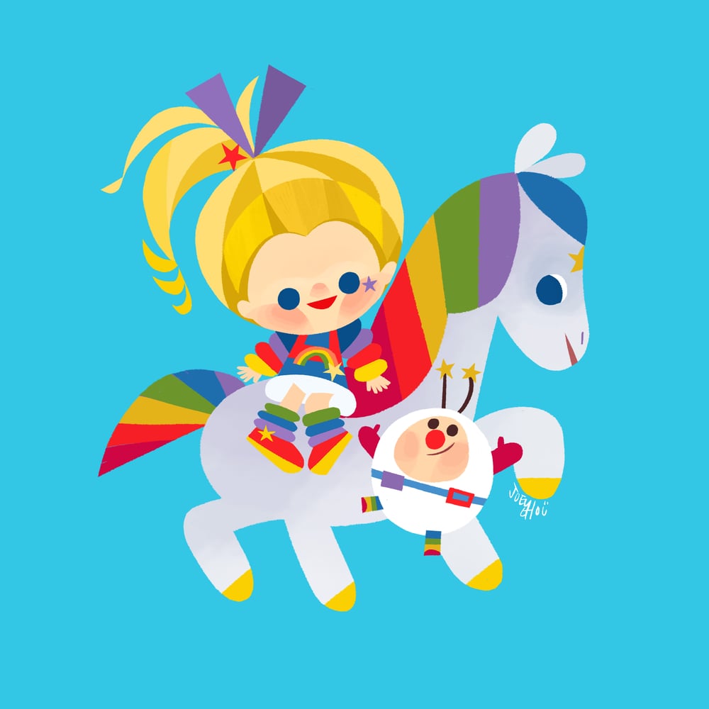 joeyart — Rainbow Brite