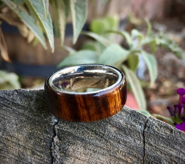 Image of Exotic handmade desert ironwood ring