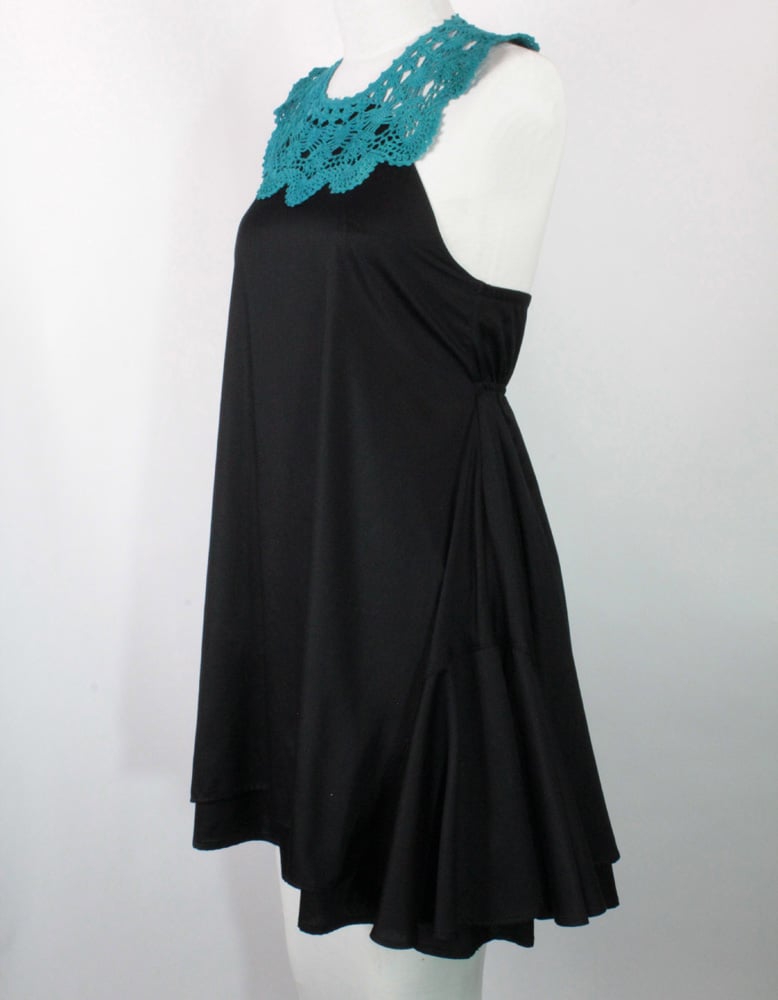Image of Noir and Turquoise Monique Dreaa