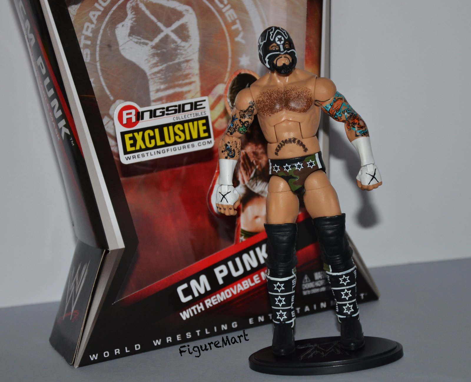 cm punk straight edge society figure