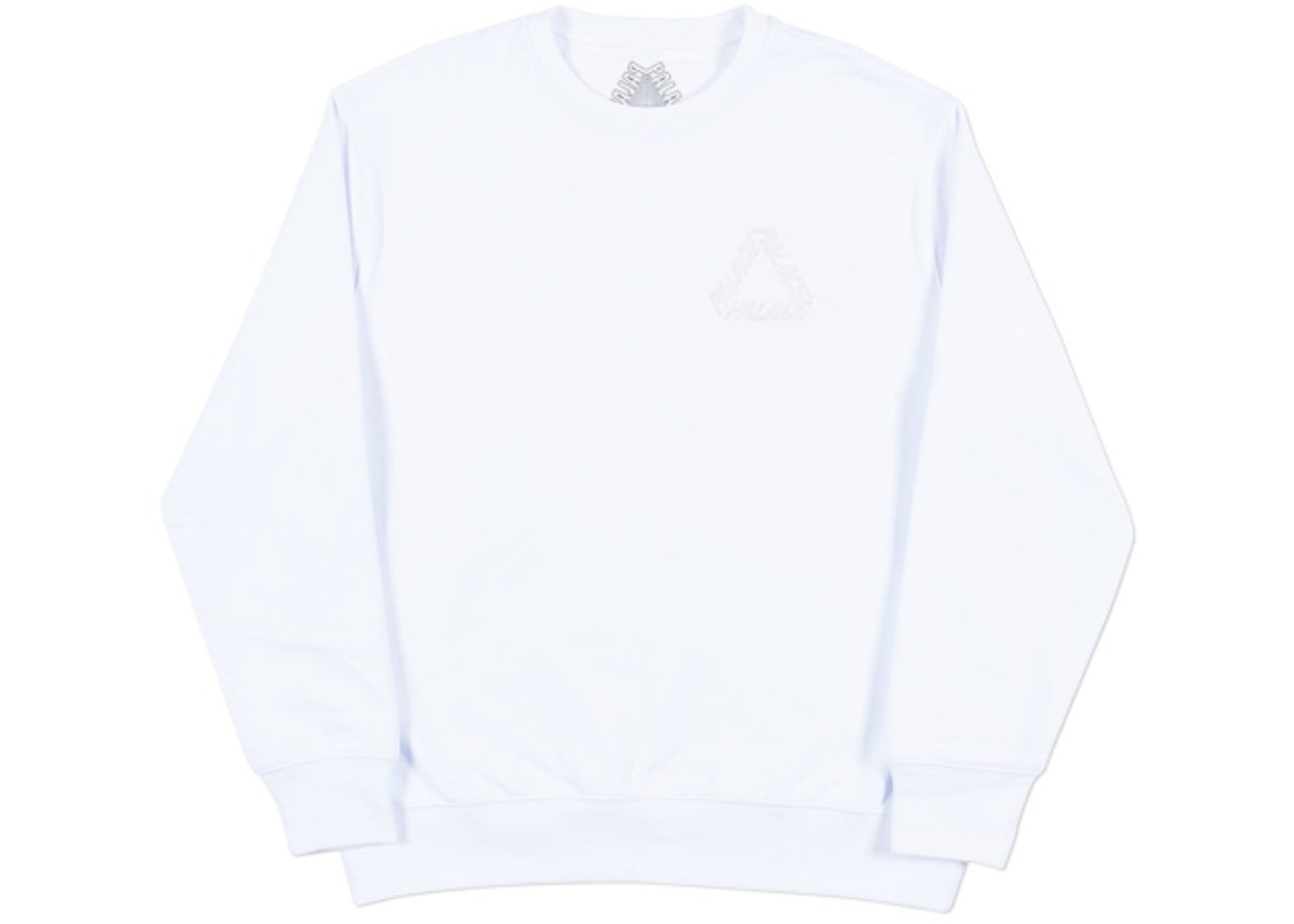 Palace P-3 Crewneck White