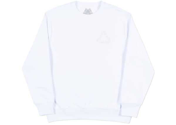 Image of Palace P-3 Crewneck White