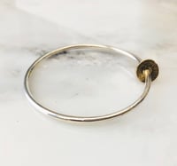 Image 1 of Iris Bead Bangle Bracelet