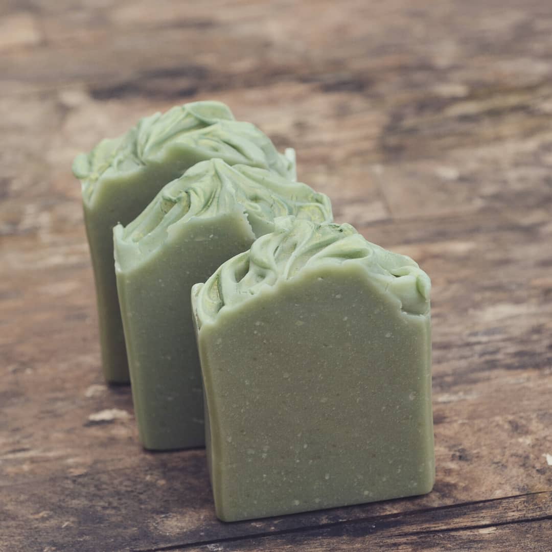 Image of Green Tea, Aloe Vera and Cucumber, Luxury Face Soap