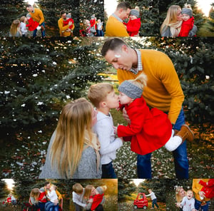 Image of Holiday Mini Session-Indoors and Outdoors Option ($100 booking-deposit only) $325 