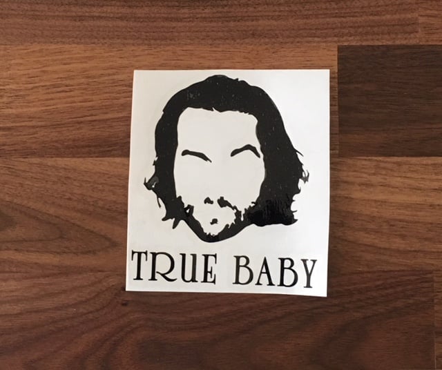 Image of True Baby Decal