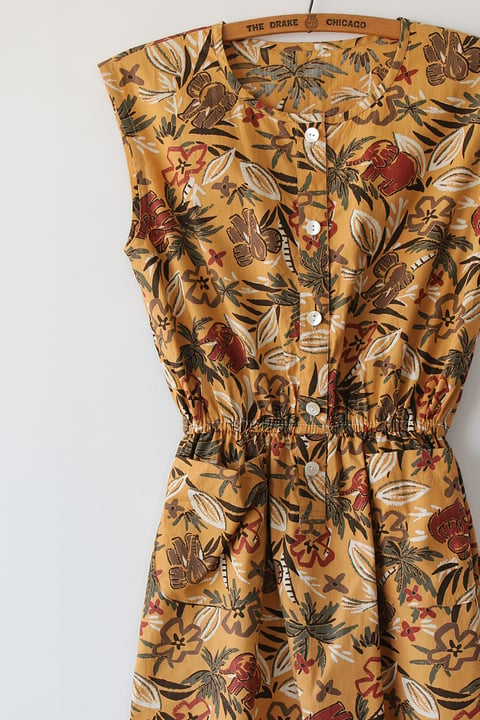 Image of SOLD Elephant Safari Dress