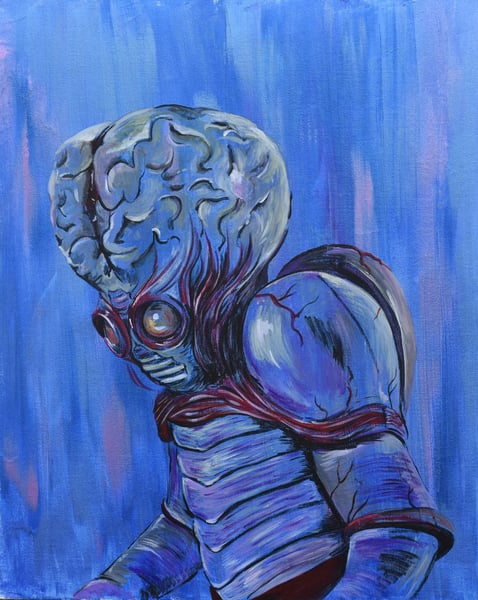 Image of Metaluna Mutant 8X10 Print by Audrey Funk