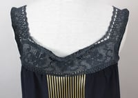 Image 1 of Midnight and Navy Nixie Blouse