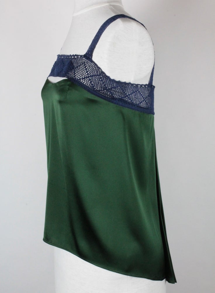 Image of Forest and Navy Sophie Blouse
