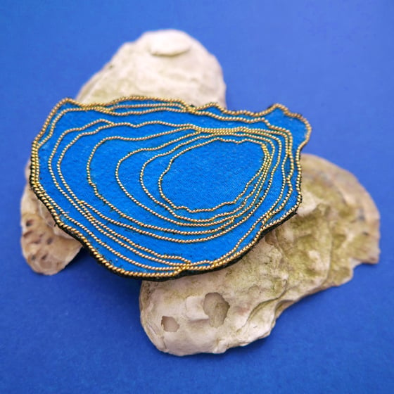 Image of Oyster Shell Brooch