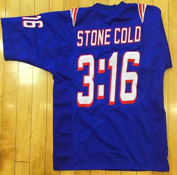 Image of Stone Cold Steve Austin PATS Football jersey