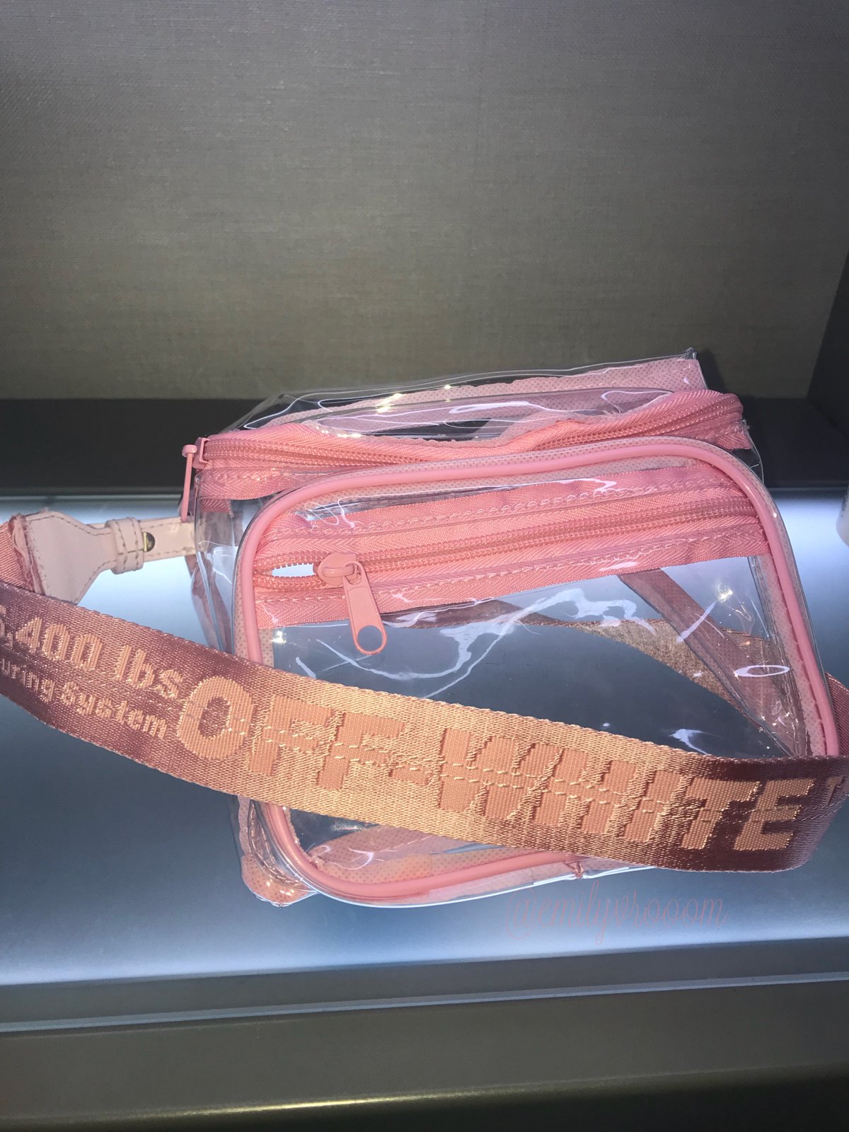 Image of Off-White Crossbody Bum bag