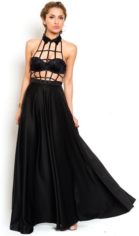 Image of SOLID MAXI SKIRT 