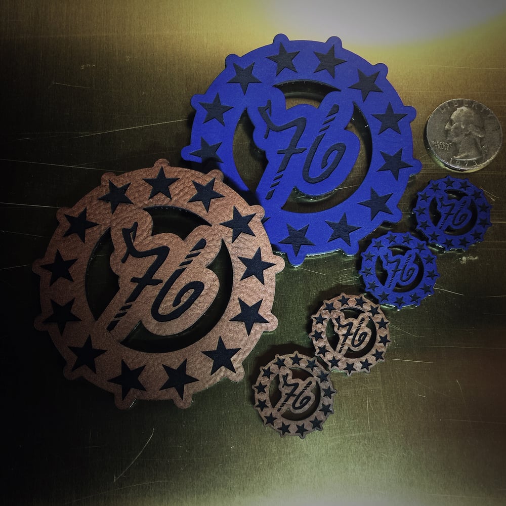 Image of LIMITED EDITION /// 76' GEARS - Patriot Blue & Cavalry Brown