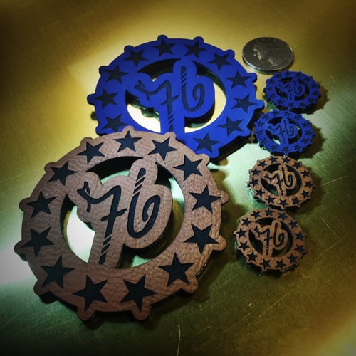 Image of LIMITED EDITION /// 76' GEARS - Patriot Blue & Cavalry Brown