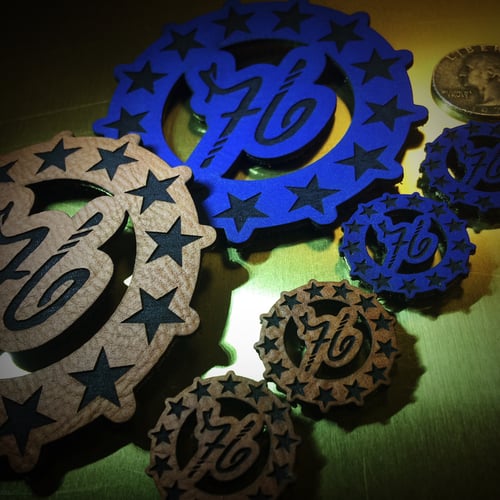Image of LIMITED EDITION /// 76' GEARS - Patriot Blue & Cavalry Brown