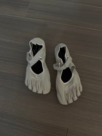 Image 2 of nude toe shoes (sz 8)