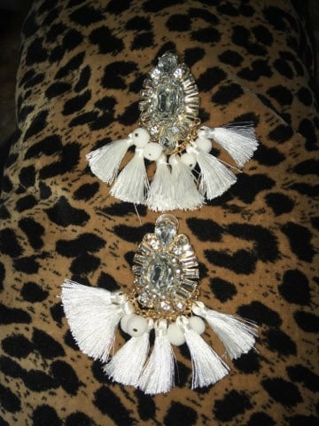 Image of Embellished earrings 