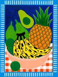 Image 1 of Still Life w/ Fruit Fine Art Print