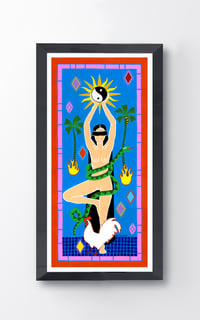 Image 3 of Vrksasana (Tree Pose) Fine Art Print
