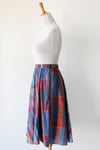 Image of SOLD Rainbow Plaid Skirt
