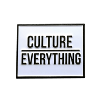 Image 1 of Culture Over Everything Pin