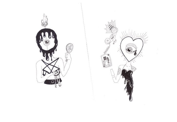 Image of Vanity and LoveSick Postcards Pack