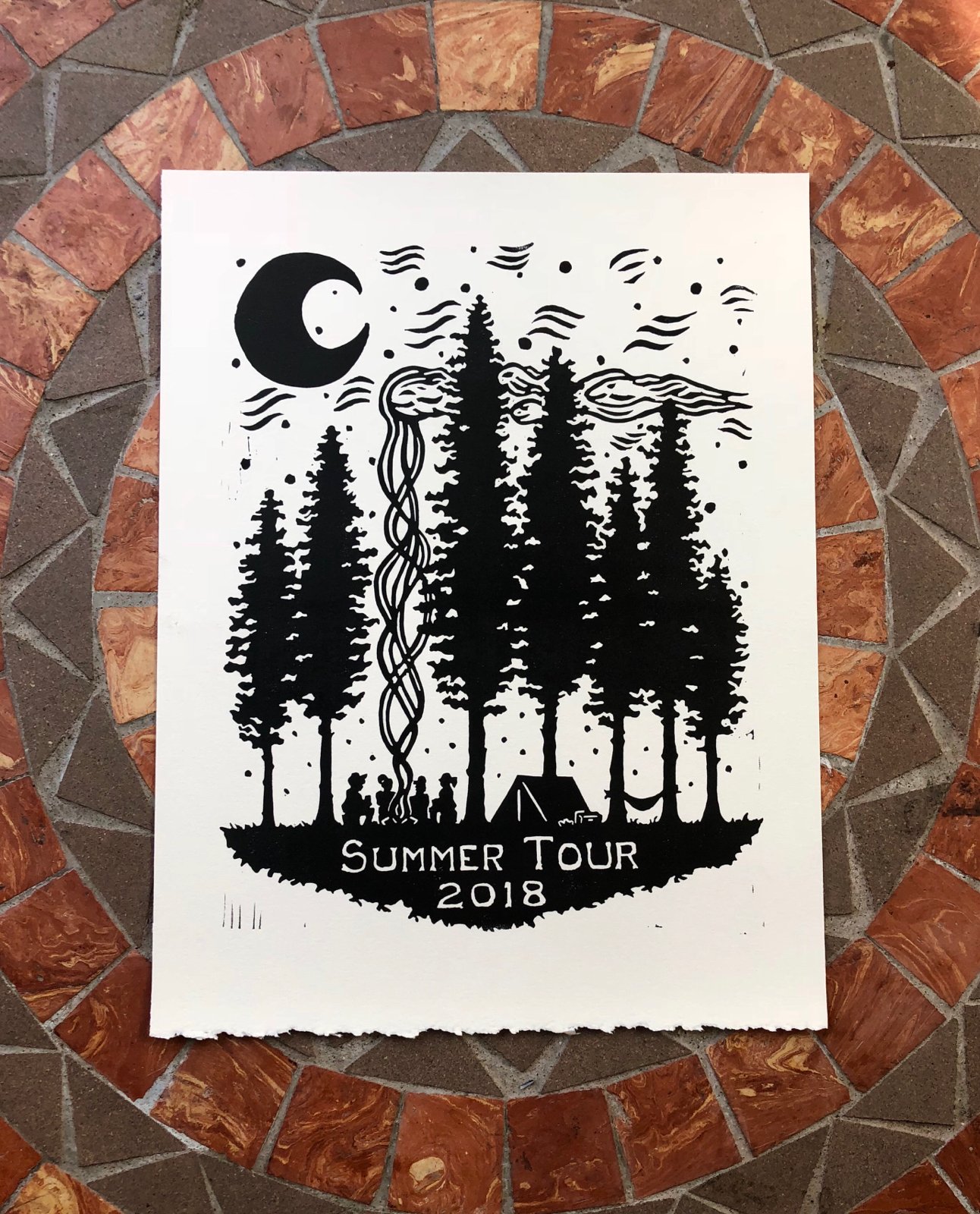 Image of Phish Summer Tour print