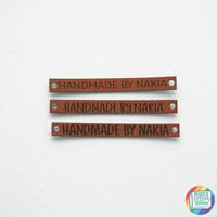 Image 1 of Skinny Leatherette Labels