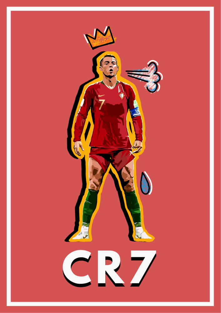 Image of The Other Ronaldo A3 Print