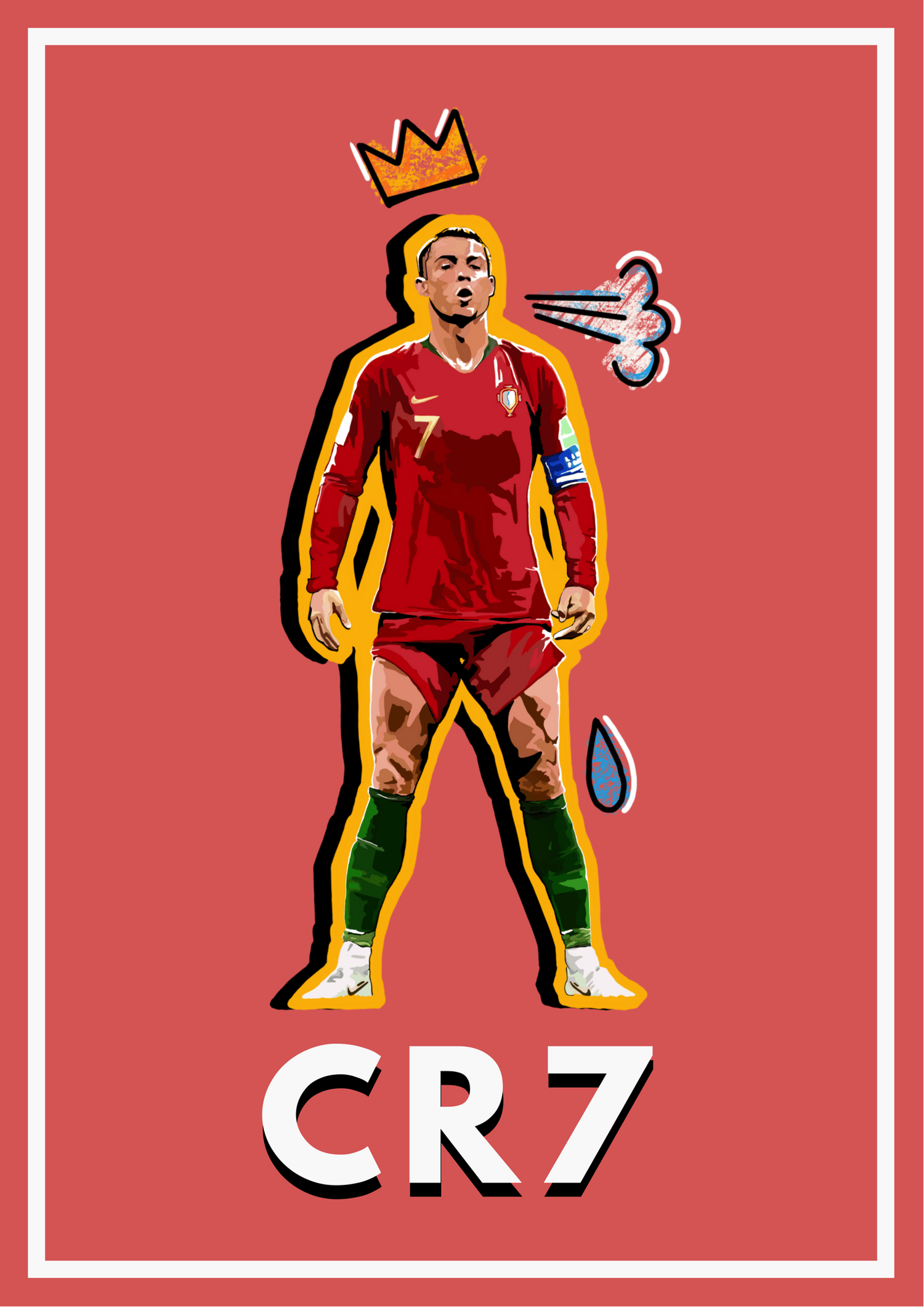 Image of The Other Ronaldo A3 Print