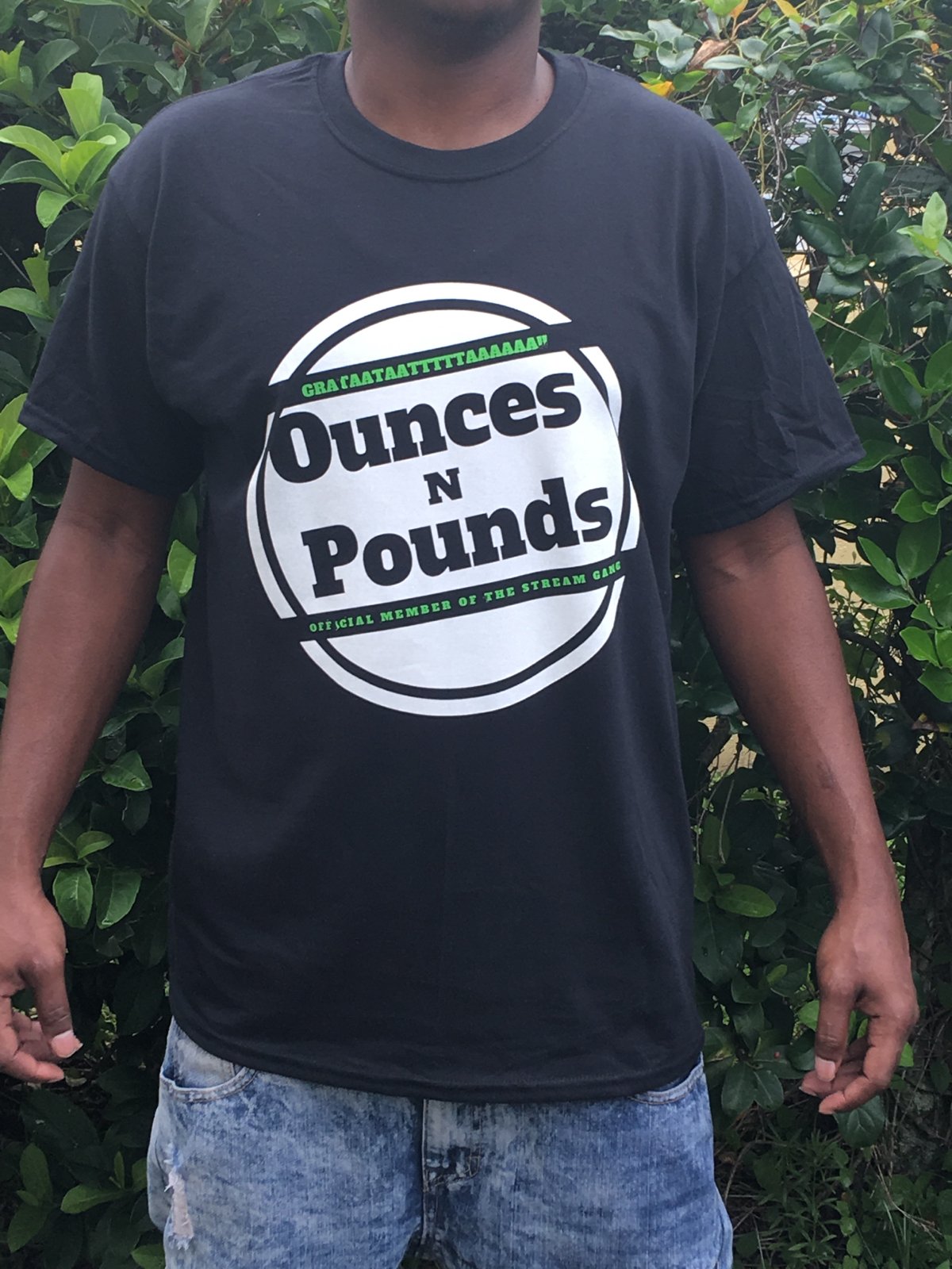 Image of OUNCES N POUNDS OFFICIAL LOGO TEE