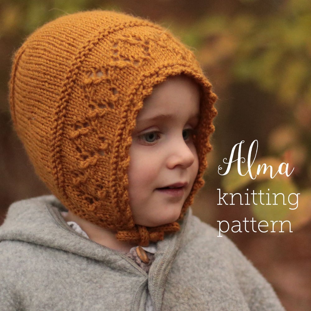 Image of Knitting pattern Almabonnet english