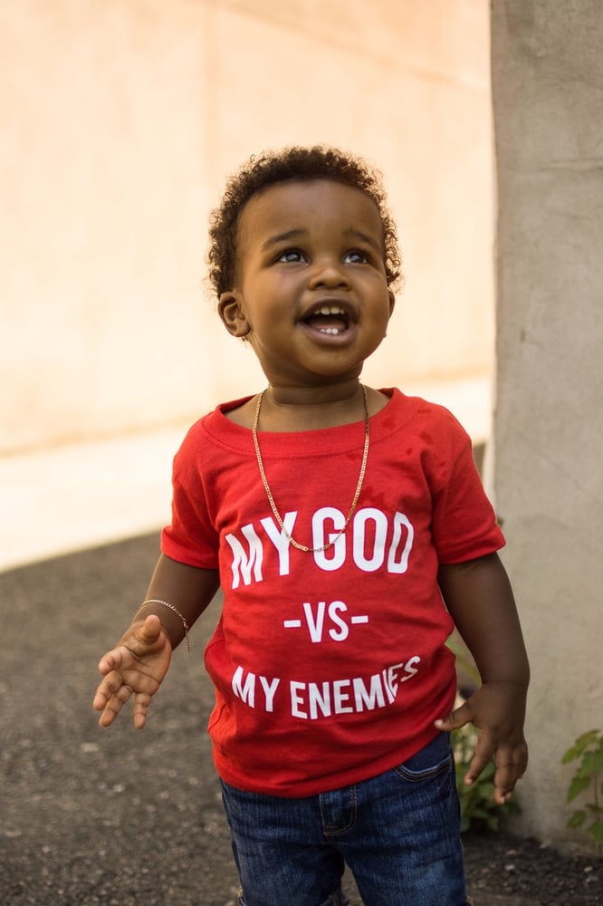 Image of Fire Red Toddler Tee