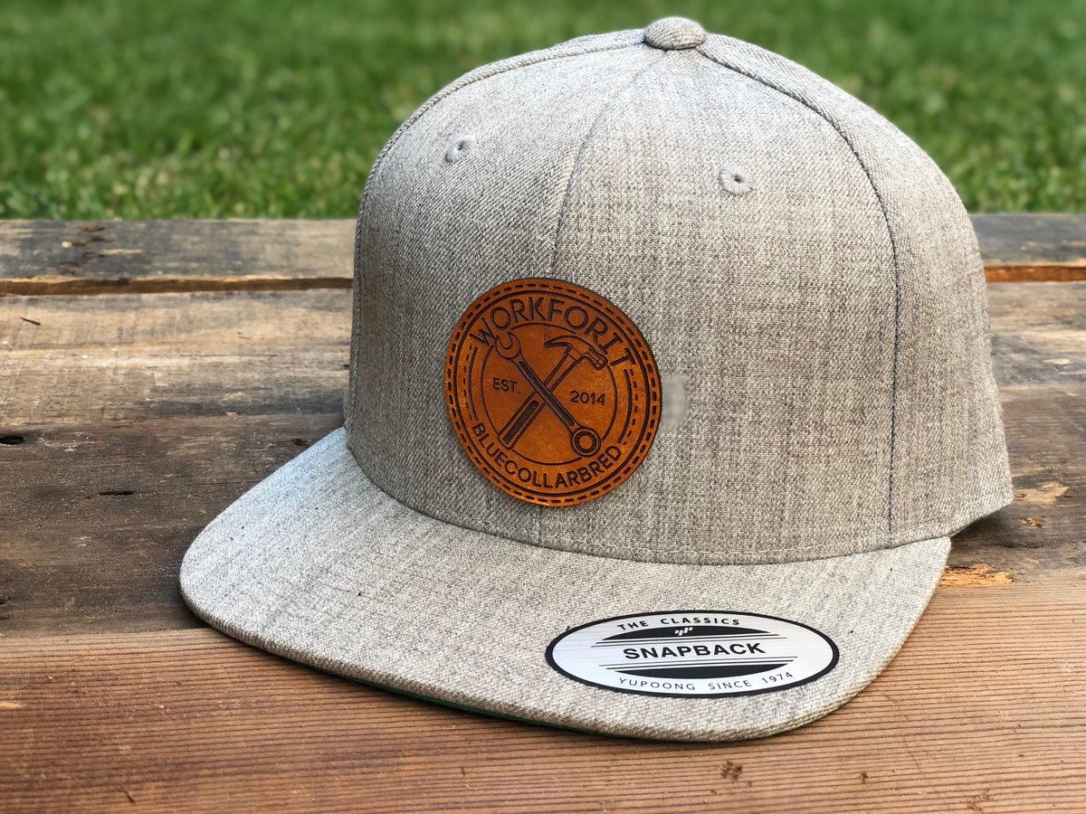 Workforit Apparel — Leather Patch Hat