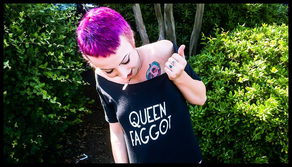 Image of Queen Faggot Crop
