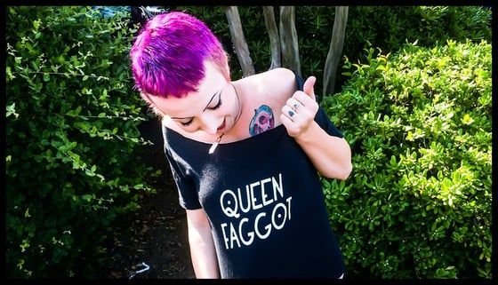 Image of Queen Faggot Crop