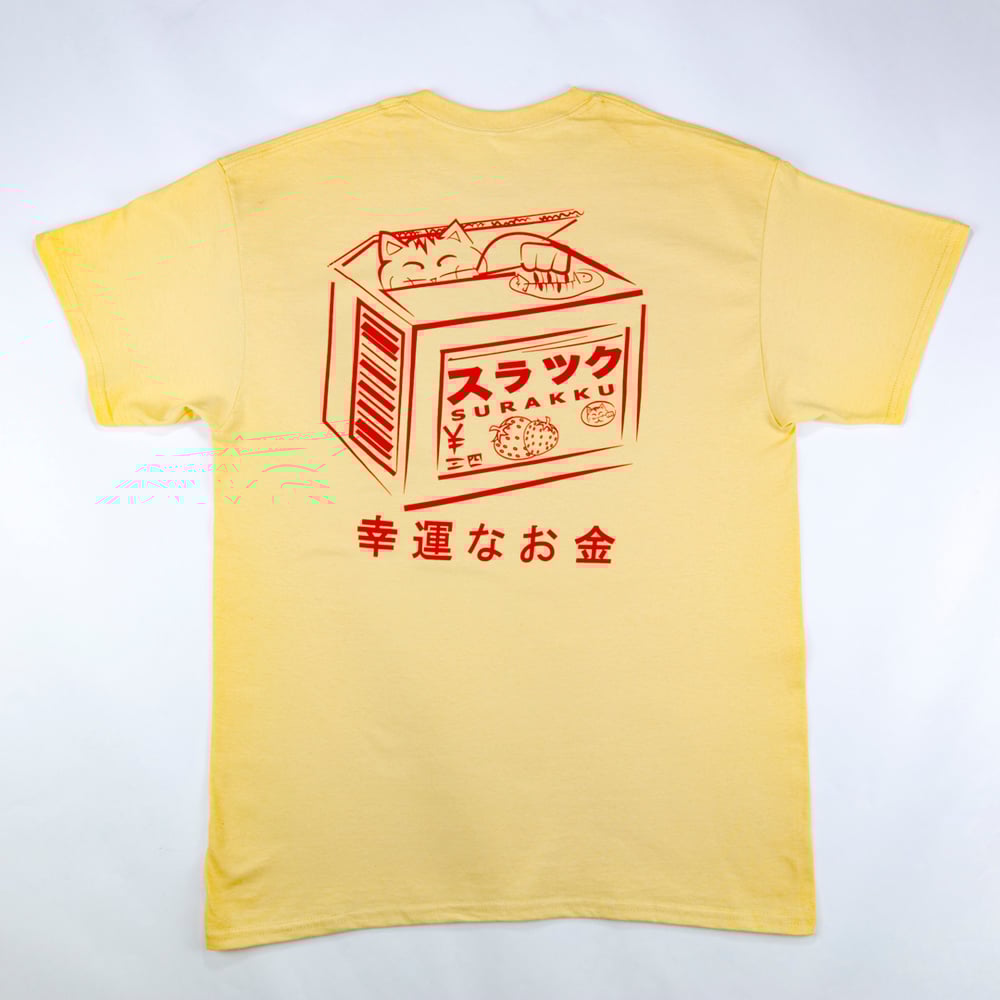 Image of Koneko Lucky Cat Vegas Gold Tshirt