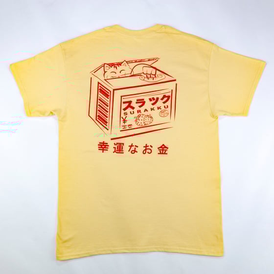 Image of Koneko Lucky Cat Vegas Gold Tshirt