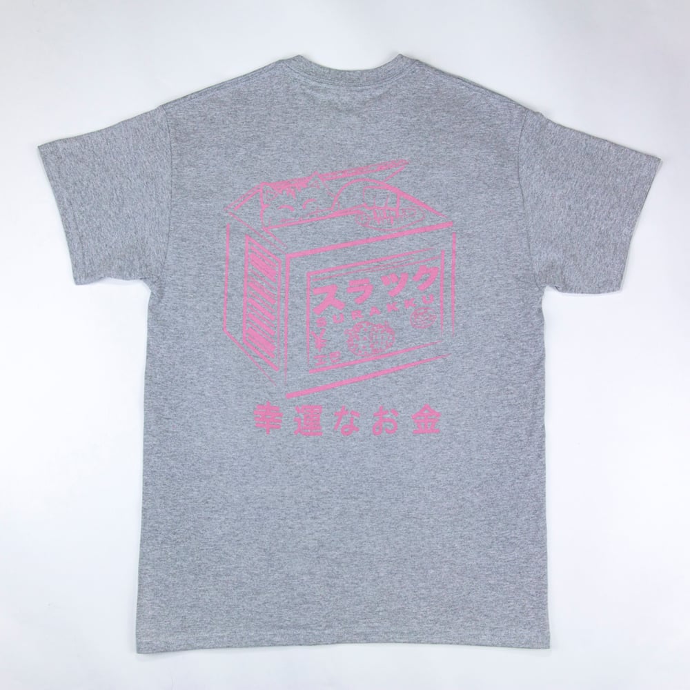 Image of Koneko Lucky Cat Sport Grey TShirt