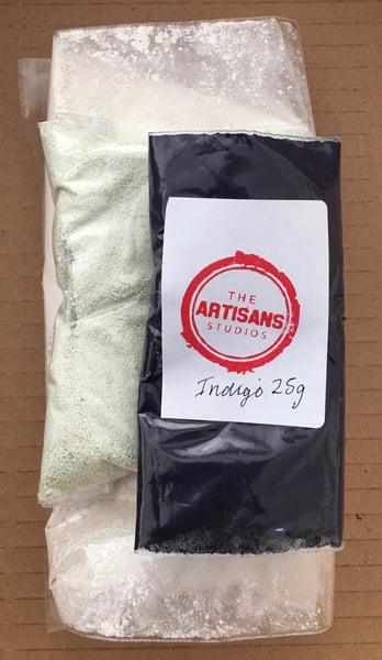 Image of Natural Indigo Dye Kit No 2 (Suitable for plant fibres)