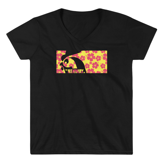 Image of HENWAY HI (Ladies Black with Yellow Logo)